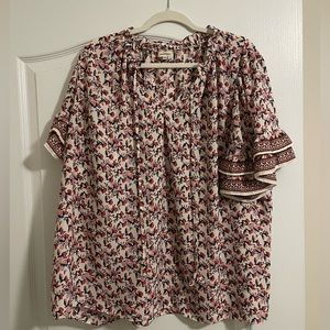 Flower blouse